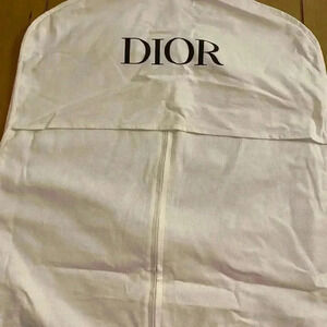 DIOR Garment Bag White 50” 24” 3”